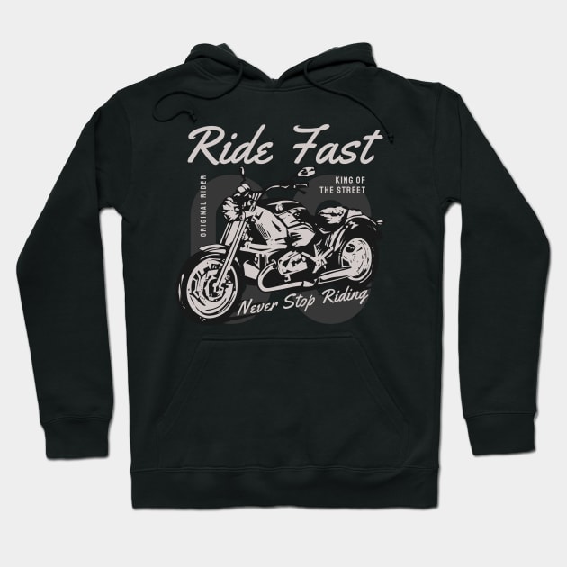 ride fast Hoodie by busines_night